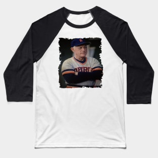 Sparky Anderson in Detroit Tigers Vintage #2 Baseball T-Shirt